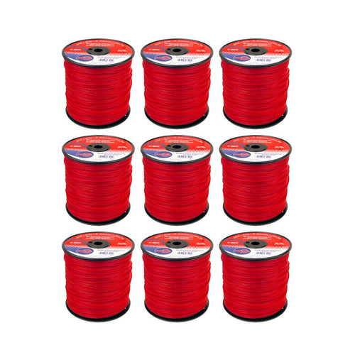 .080" Trimmer Line Rotary Round Medium Spool Red (3505)