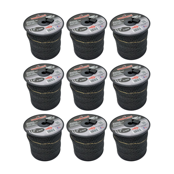 .095" Trimmer Line w/Cutter Rotary Vortex Medium Spool Black (12175)