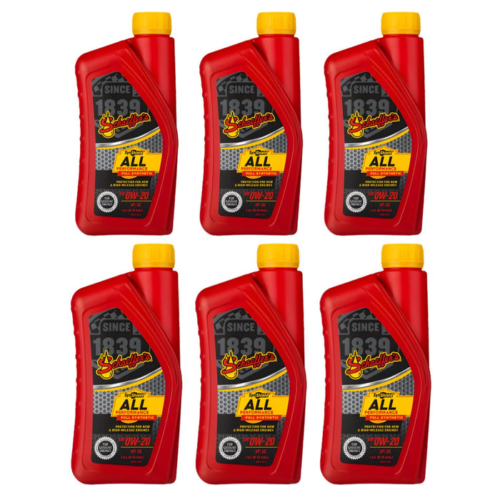 0W-20 SynShield® All Performance Full Synthetic With Moly (Schaeffer's 6020)