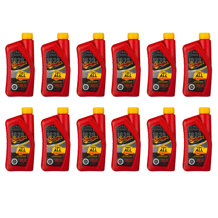 0W-20 SynShield® All Performance Full Synthetic With Moly (Schaeffer's 6020)