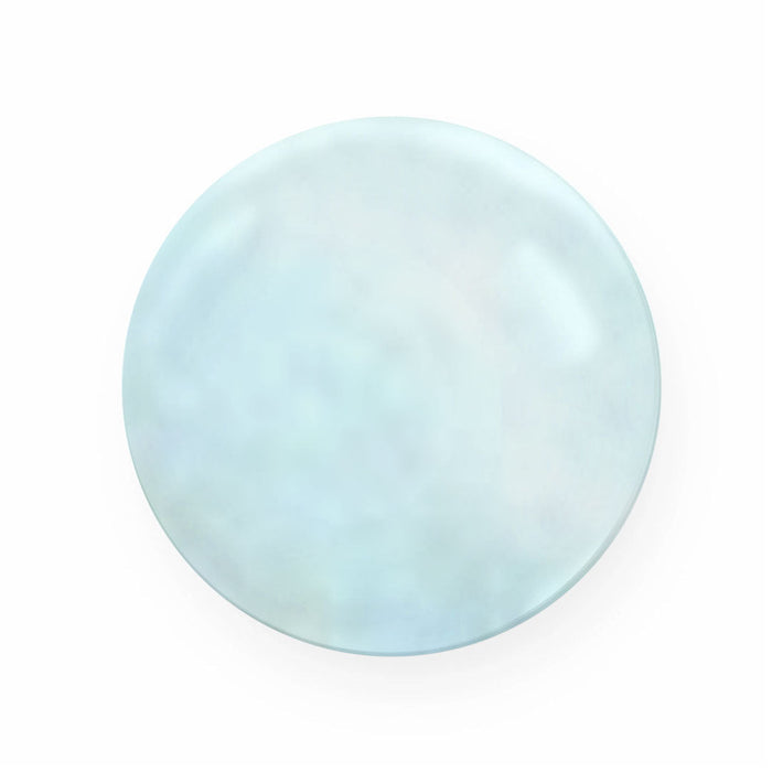 Iridescent aqua swatch from Hobby Lobby