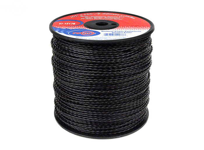 .105" Trimmer Line Rotary Vortex Medium Spool Black (12176)