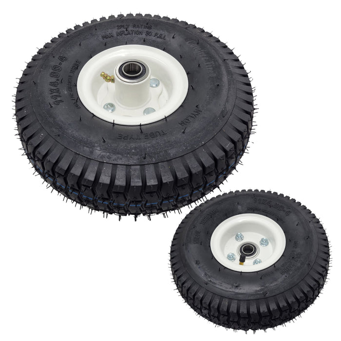 11x4.00-4 Snapper Front Wheel Set For Some Rear Engine Riders 7106093YP and 7105138YP