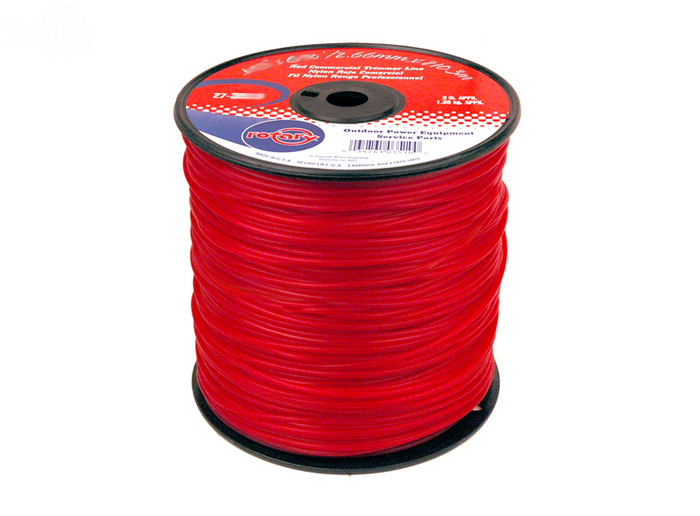 .130" Trimmer Line Rotary Round Medium Spool Red (3515)