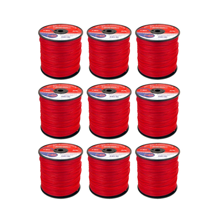 .130" Trimmer Line Rotary Round Medium Spool Red (3515)