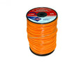 .130" Trimmer Line Rotary Square (Diamond) Large Spool Orange (12157)
