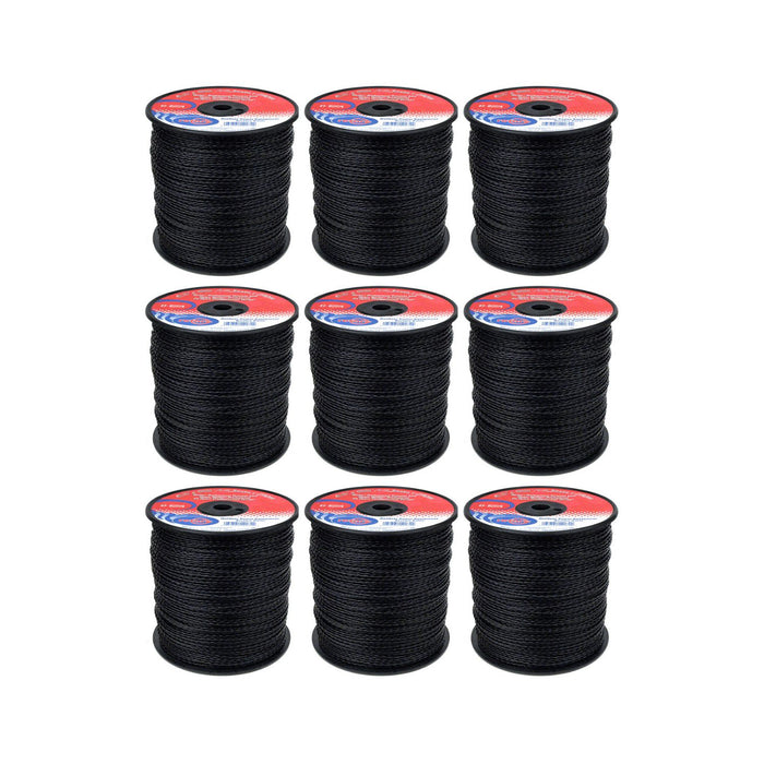 .130" Trimmer Line Rotary Vortex Medium Spool Black (12177)