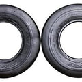13x5.00-6 Ribbed Tread Tires for Mowers (Set of 2)