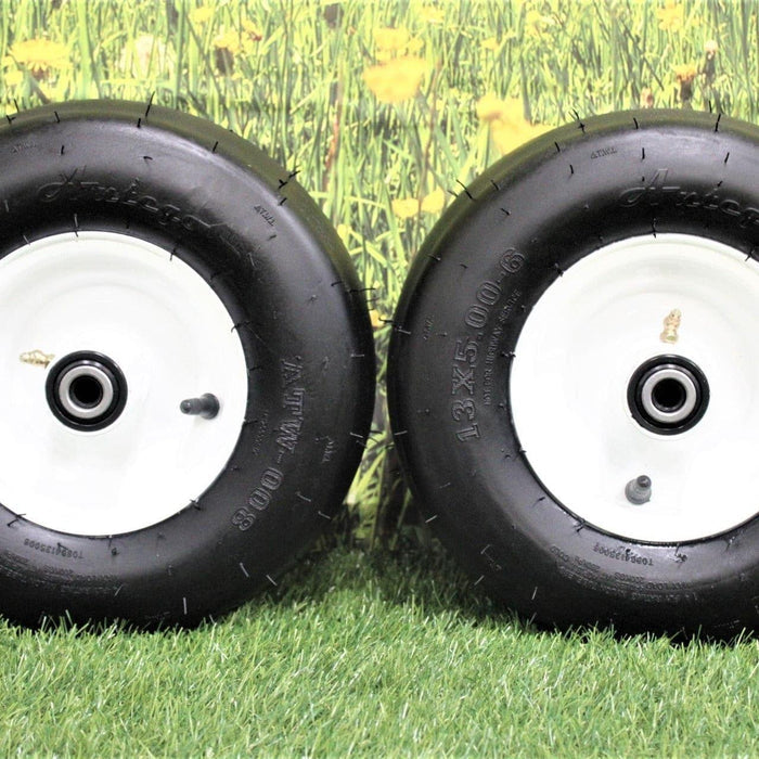 13x5.00-6 Tire & Wheel Toro/Exmark Assembly - Fits Lazer Z Part # 1-633582 (Set of Two)