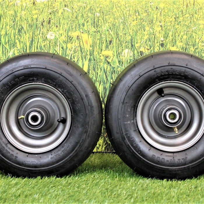 13x6.50-6 Gravely Ariens Pneumatic Dark Gray Assemblies replaces 07101110 (Set of 2)