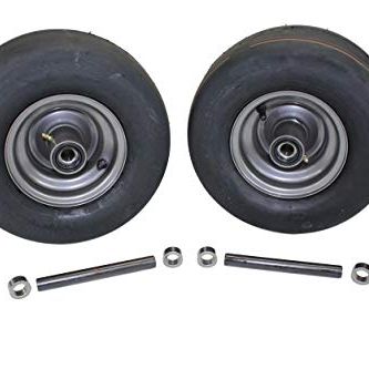 13x6.50-6 Gravely Ariens Pneumatic Dark Gray Assemblies replaces 07101110 (Set of 2)