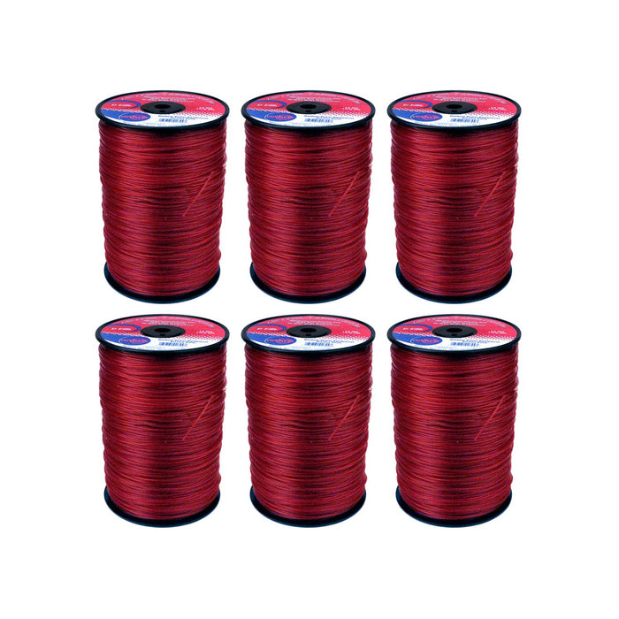 .155" Trimmer Line Rotary Round Large Spool Red (9157)