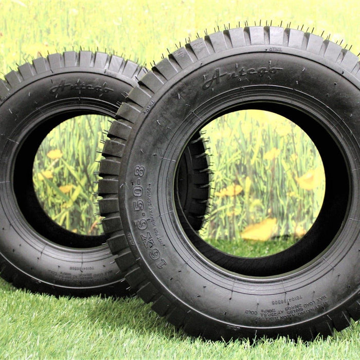 16x6.50-8 4-Ply Turf Tires for Lawn & Garden (Set of Two)