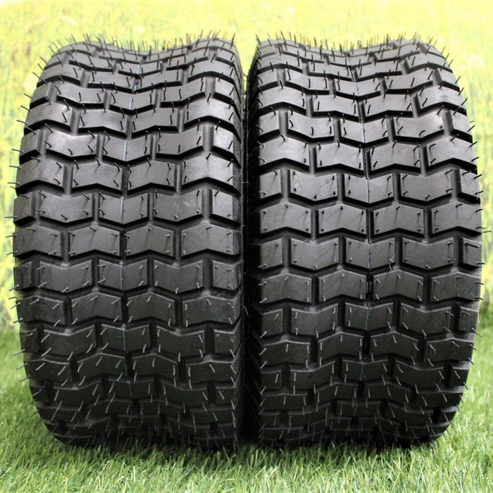 16x6.50-8 4-Ply Turf Tires for Lawn & Garden (Set of Two)