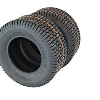 16x6.50-8 4-Ply Turf Tires for Lawn & Garden (Set of Two)