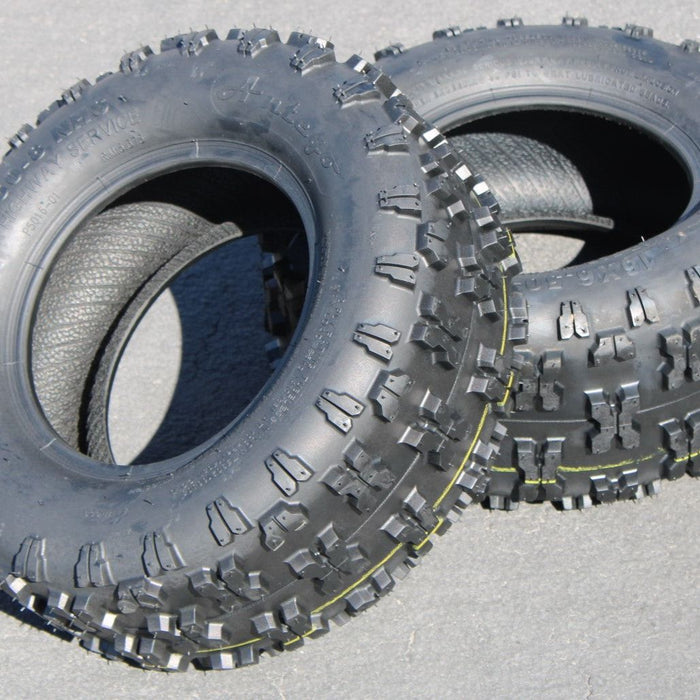 16x6.50-8 ATW-053 2-Ply Snow Tires (Set of 2) Non-Directional