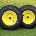 16x6.50-8 Tires & Wheels 4 Ply for Lawn & Garden Mower Turf Tires .75" Bearing (Set of 2)