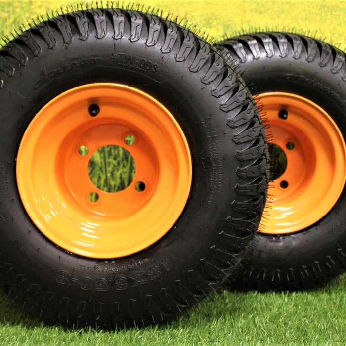 18x8.50-8 Scag SWZT Walk-behind 48” 52” 61” Rear Wheel Assemblies - Replaces 481867 (Set of 2)