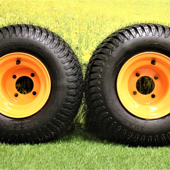 18x8.50-8 Scag SWZT Walk-behind 48” 52” 61” Rear Wheel Assemblies - Replaces 481867 (Set of 2)