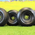 18x8.50-8 with 8x7 Matte Black Wheel  for Lawn mower and Golf Application (Set of 4)