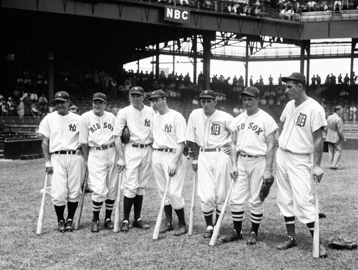 1937 Baseball All-Stars Wall Mural-Wall Mural-Eazywallz