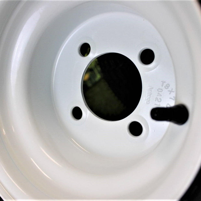 (2) 18x9.50-8 Drive Wheel & Tire Assemblies For TimeCutter 5000 Series & Exmark Quest Model QTE708GEM50200
