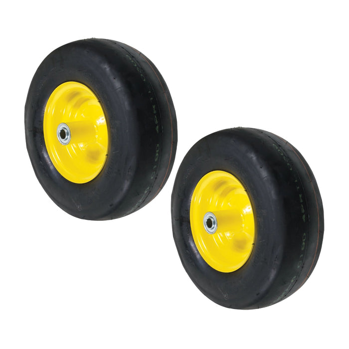 2-Pack John Deere 13x5.00-6 Tire & Wheel Assembly TCA26303 (Flat-Free)