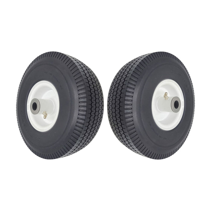 2-Pack Toro TimeCutter 105-3471 Front Wheels Flat-Free Tires 4.10x3.50-4