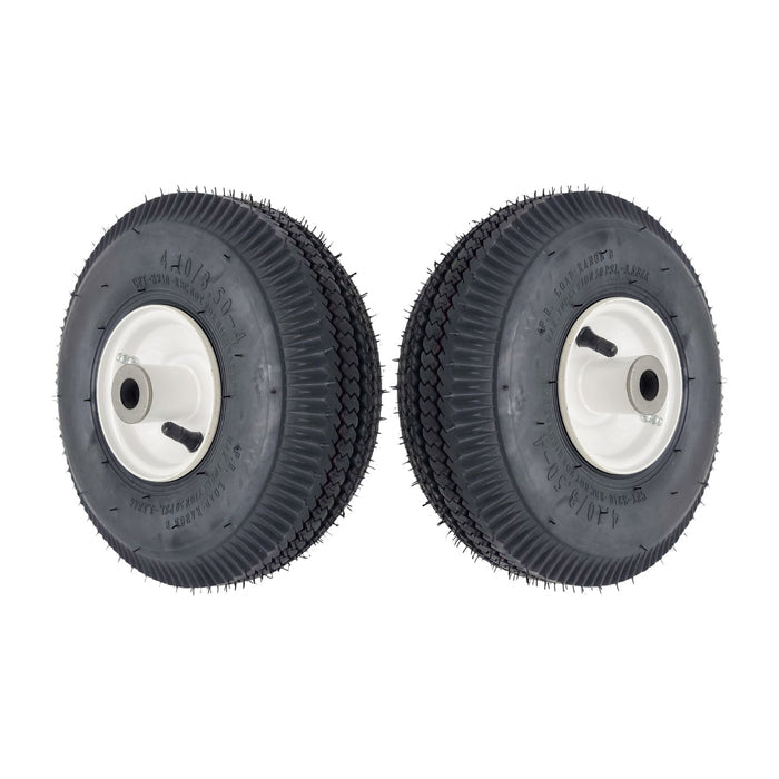 2-Pack Toro TimeCutter 105-3471 Front Wheels With Tires 4.10x3.50-4