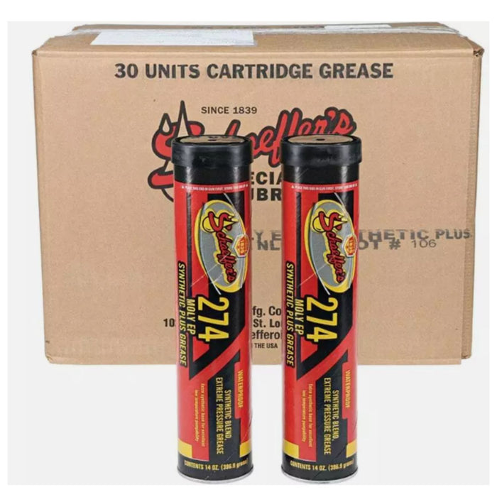 #2 Waterproof Grease 3% Moly EP Synthetic Plus (Schaeffer's 274)