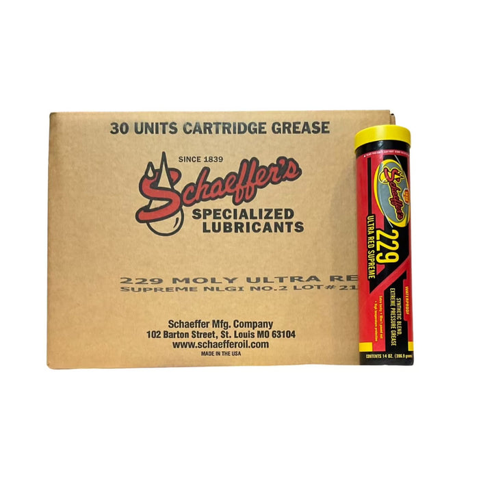 #2 Waterproof Red Extra Tacky Grease (Schaeffer's 229)