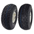 2-Wheel Sulky Wheel & Tire Set ("Tall" 11x4.00-4 Tire; 2-1/4" Offset Hub w/ 1" ID)