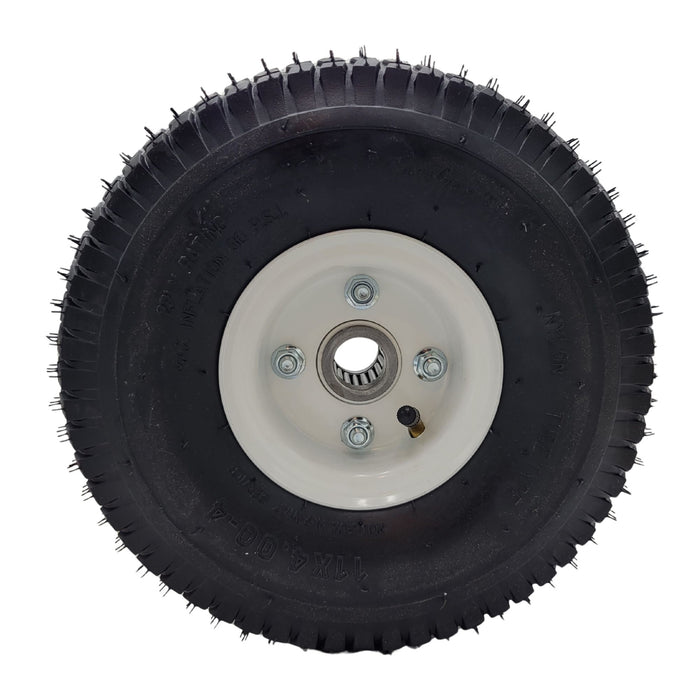 2-Wheel Sulky Wheel & Tire Set ("Tall" 11x4.00-4 Tire; 2-1/4" Offset Hub w/ 1" ID)