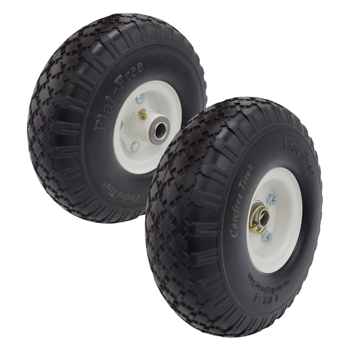 2-Wheel Velke Sulky Wheel & Tire Set (Taller Tire - Flat-Free Upgrade)