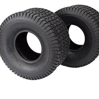 20x10.00-8 2-Ply Turf Tires for Lawn & Garden Mower (Set of Two)