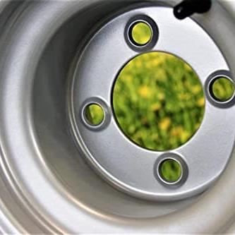 20x10.00-8  4 Ply Turf Tires with 8x7 Wheels  Lawn & Garden Mower and Golf Cart (Set of 2)