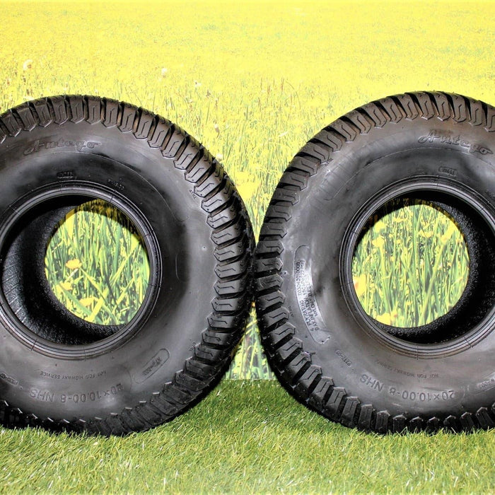 20x10.00-8 Tires (ATW-003) (Set of 2)
