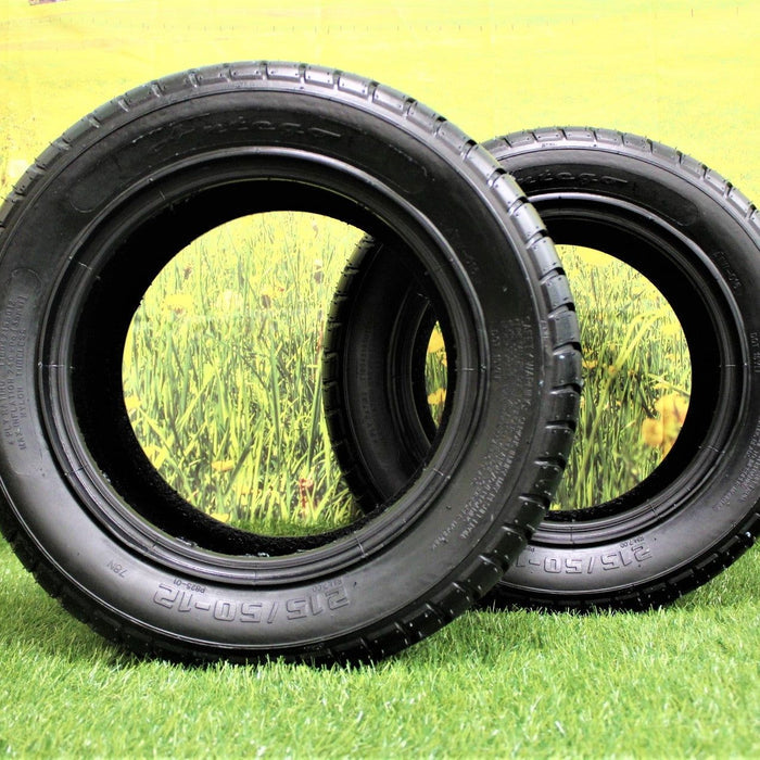 215/50-12 4-Ply (Set of 2) Golf Cart Tires DOT Rated ATW-016