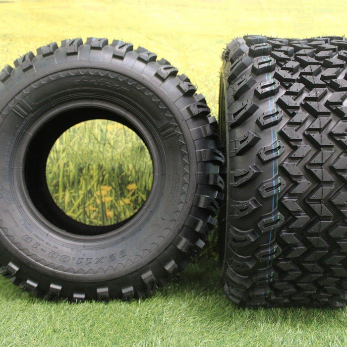 22x11.00-10  4-Ply ATV/UTV, Lawn and Garden Tire (Set of Two)