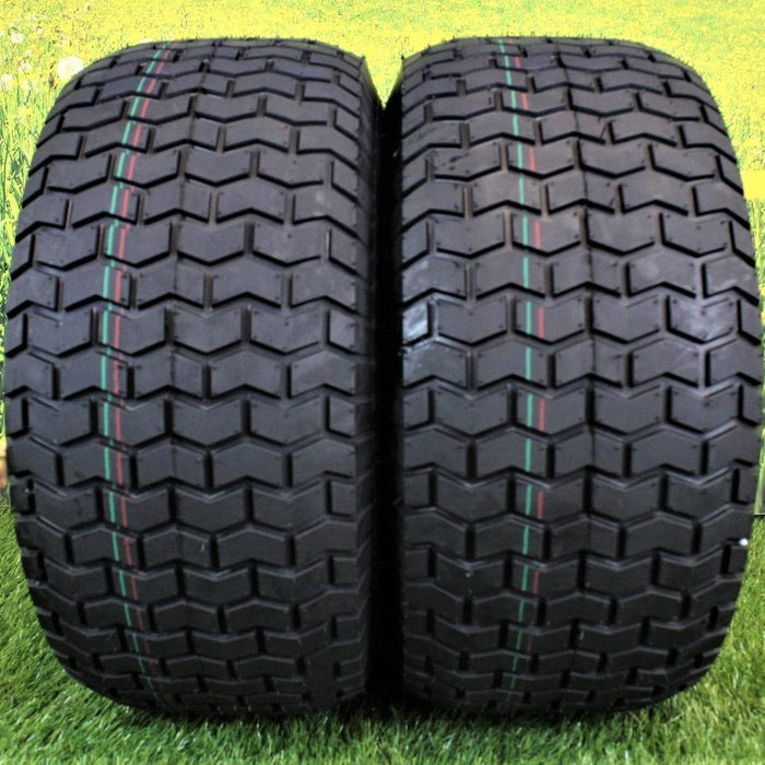 22x9.50-12 4 Ply Turf Tires & Wheels for John Deere Lawn & Garden Mower Turf Tires (Set of Two)