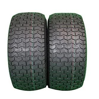 22x9.50-12 4 Ply Turf Tires & Wheels for John Deere Lawn & Garden Mower Turf Tires (Set of Two)