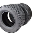 24x12.00-12 4-Ply Turf Tires for Lawn & Garden Mower (Set of 2)