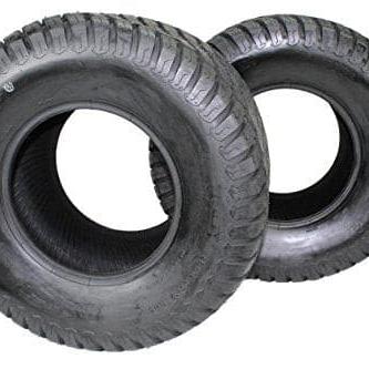 26x12.00-12 4-Ply Turf Tires for Lawn & Garden Mower (Set of 2)