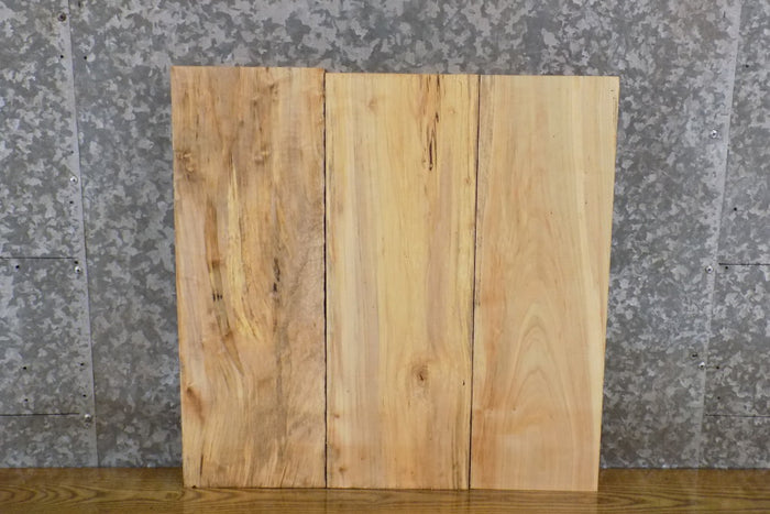 3- Kiln Dried Maple Rustic Lumber Boards/Wood Shelf Slabs 13761