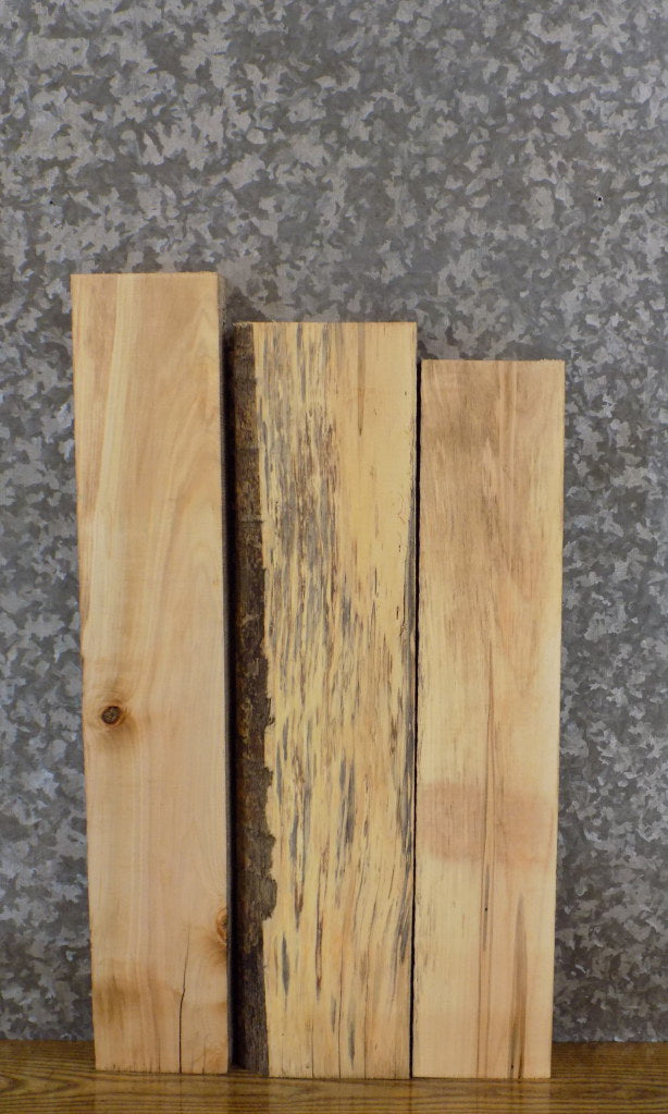 3- Kiln Dried Salvaged Maple Craft Pack/Lumber Boards 13691