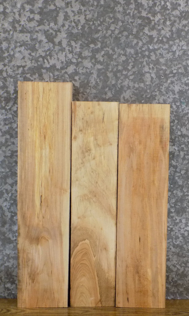 3- Kiln Dried Salvaged Maple Lumber Boards/Wood Shelf Slabs 14763