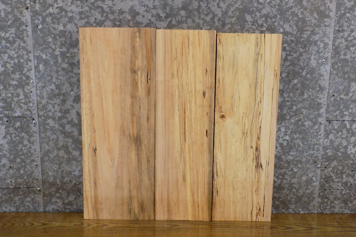 3- Rustic Kiln Dried Maple Craft Pack/Lumber Boards 13770