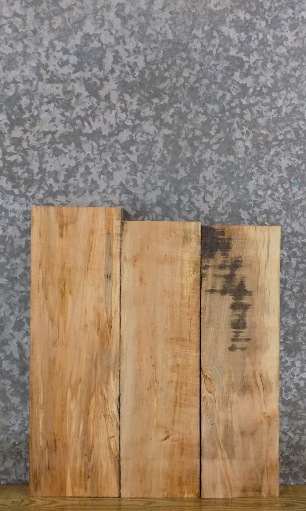 3- Salvaged Kiln Dried Maple Bathroom Vanity Slabs/Lumber Pack 13315