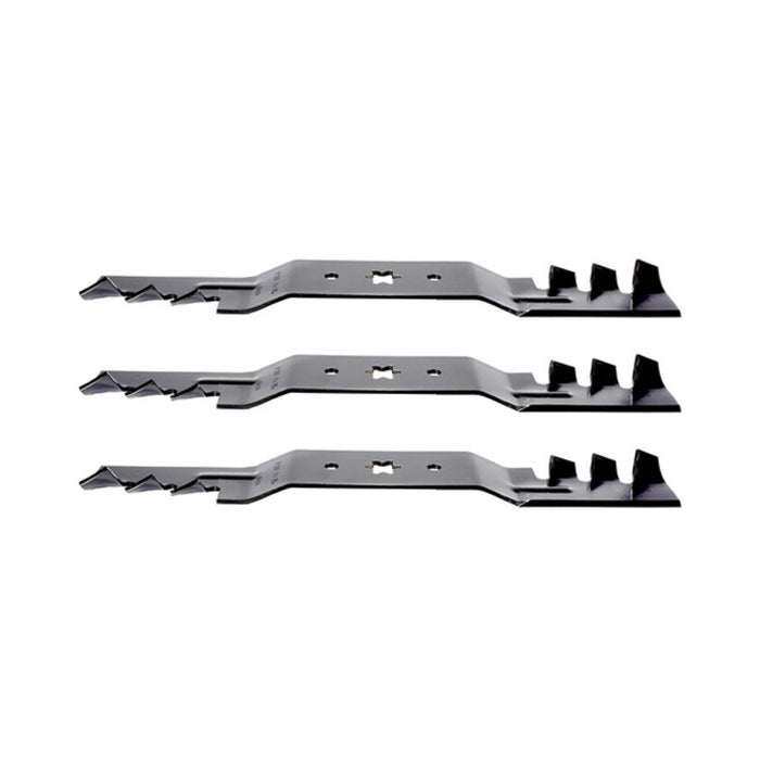 3-Pack - 50" MTD Cub Cadet Troy-Bilt Xtreme Blade 942-05052-X (6-Point Star)