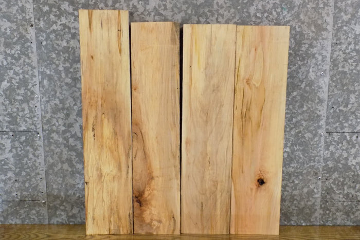 4- Kiln Dried Rustic Maple Lumber Boards/Wood Shelf Slabs 14746-14747